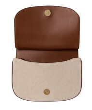 RALPH LAUREN MARCY Mini bag, with adjustable shoulder strap white/tan - Women&rsquo;s Bags - 6