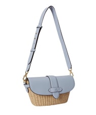 RALPH LAUREN LYNDEN Mini bag, with adjustable shoulder strap natural/alpine blue - Women&rsquo;s Bags - 4