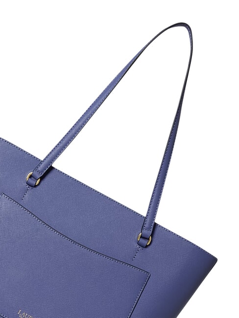 KARLY Leather shopping bag Carson Blue - Women&rsquo;s Bags