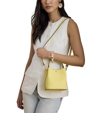RALPH LAUREN REESE Handbag, with shoulder strap, in leather lemon sorbet - Women&rsquo;s Bags - 2