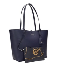 RALPH LAUREN Merrimack Reversible shoulder shopper navy/skinny stripe - Women&rsquo;s Bags - 4