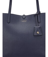 RALPH LAUREN Merrimack Reversible shoulder shopper navy/skinny stripe - Women&rsquo;s Bags - 8