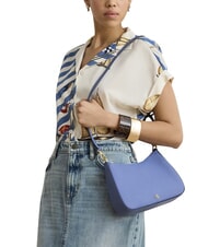 RALPH LAUREN DANNI Shoulder bag, with shoulder strap, in leather Carson Blue - Women&rsquo;s Bags - 2