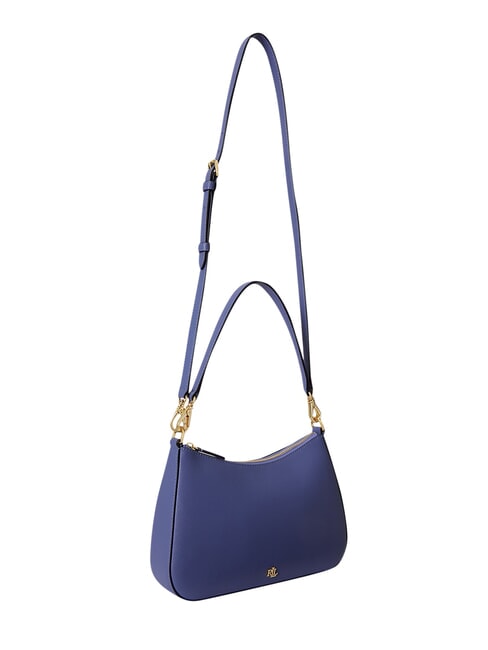 DANNI Shoulder bag, with shoulder strap, in leather Carson Blue - Women&rsquo;s Bags
