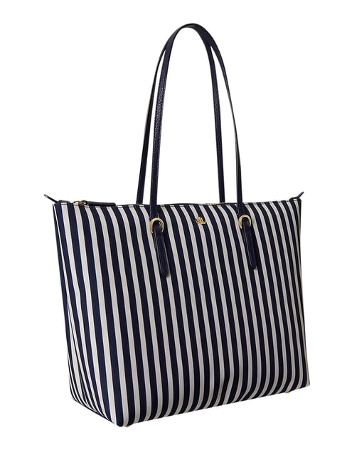KEATON Medium shopping bag skinny stripe/refined navy - Women&rsquo;s Bags
