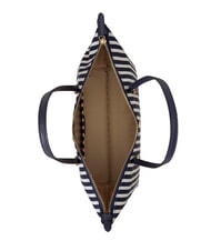 RALPH LAUREN KEATON Medium shopping bag skinny stripe/refined navy - Women&rsquo;s Bags - 5