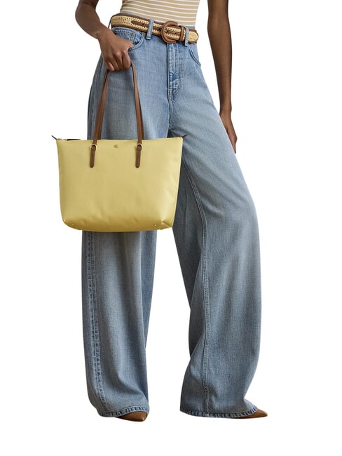 KEATON Medium shopping bag lemon sorbet/lauren tan - Women&rsquo;s Bags