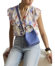 RALPH LAUREN REESE Handbag, with shoulder strap, in leather Carson Blue - Women&rsquo;s Bags - 2