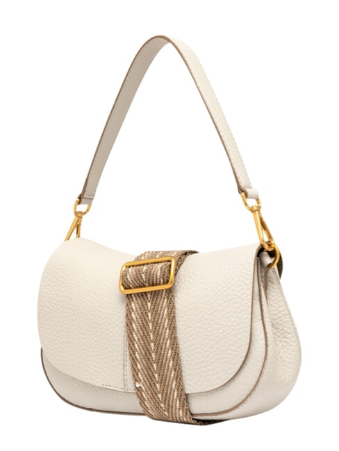 HELENA ROUND Handbag, with shoulder strap, in leather sand - Women&rsquo;s Bags