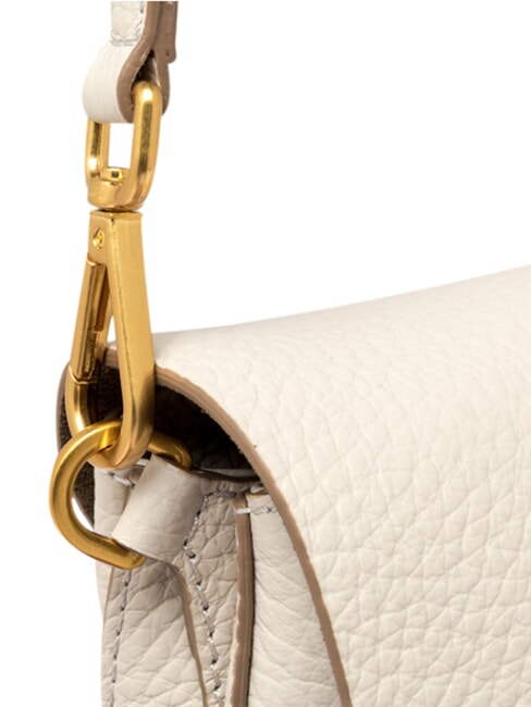 HELENA ROUND Handbag, with shoulder strap, in leather sand - Women&rsquo;s Bags