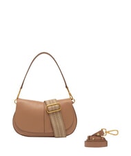 GIANNI CHIARINI HELENA ROUND Handbag, with shoulder strap, in leather clay - Women&rsquo;s Bags - 3