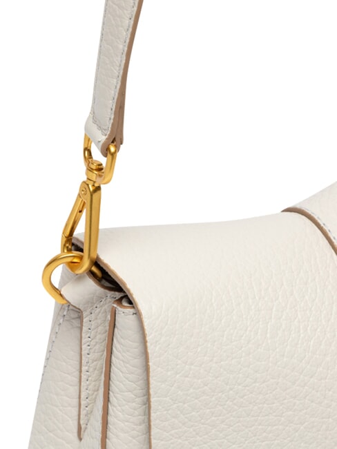 HELENA ROUND Shoulder bag, with shoulder strap, in leather sand - Women&rsquo;s Bags