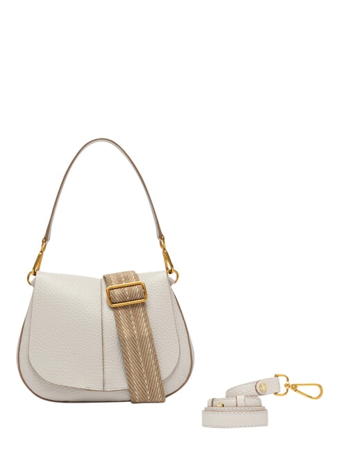 HELENA ROUND Shoulder bag, with shoulder strap, in leather sand - Women&rsquo;s Bags