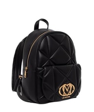 LOVE MOSCHINO EMBOSSED Backpack Black - Women&rsquo;s Bags - 2