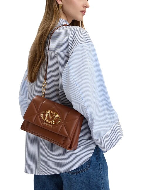 EMBOSSED Shoulder bag brown - Women&rsquo;s Bags