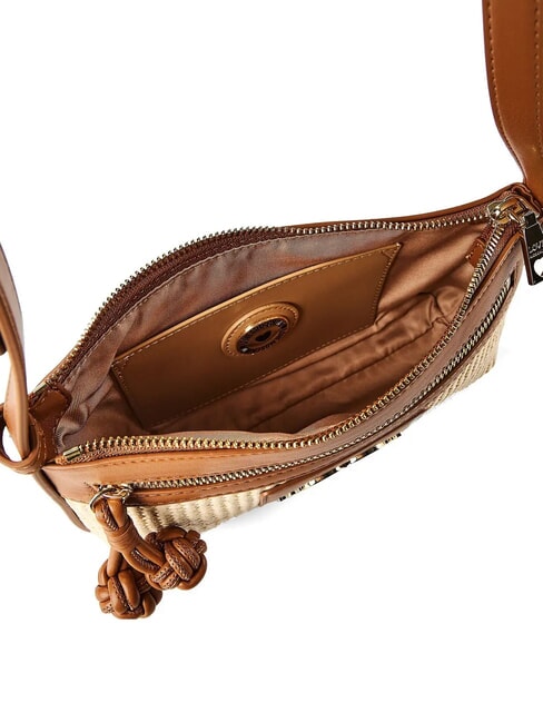 STRAW CHIC Mini shoulder bag natural/leather - Women&rsquo;s Bags