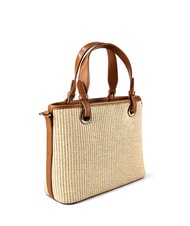LOVE MOSCHINO STRAW CHIC Handbag, with shoulder strap - Women&rsquo;s Bags