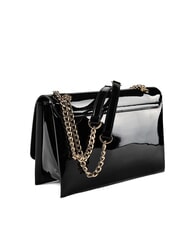 LOVE MOSCHINO ENAMELED Shoulder bag / crossbody bag Black - Women&rsquo;s Bags - 3