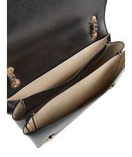 LOVE MOSCHINO ENAMELED Shoulder bag / crossbody bag Black - Women&rsquo;s Bags - 4