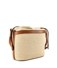 LOVE MOSCHINO STRAW CHIC Mini shoulder bag - Women&rsquo;s Bags