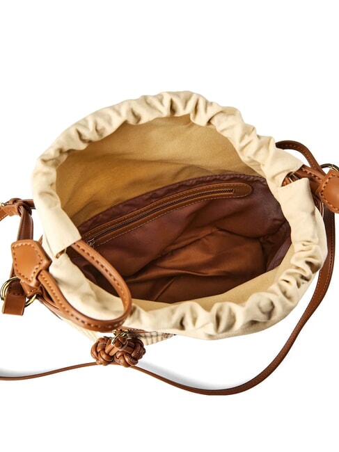 STRAW CHIC Mini shoulder bag natural/leather - Women&rsquo;s Bags