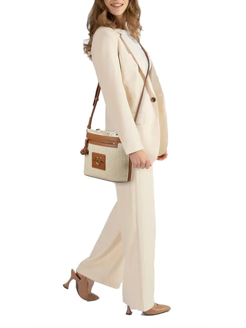 STRAW CHIC Mini shoulder bag natural/leather - Women&rsquo;s Bags