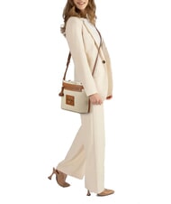 LOVE MOSCHINO STRAW CHIC Mini shoulder bag natural/leather - Women&rsquo;s Bags - 4