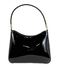 LOVE MOSCHINO ENAMELED Shoulder bag Black - Women&rsquo;s Bags - 3