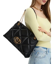 LOVE MOSCHINO EMBOSSED Quilted Shoulder bag - Women&rsquo;s Bags