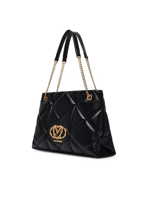 EMBOSSED Quilted Shoulder bag Black - Women&rsquo;s Bags