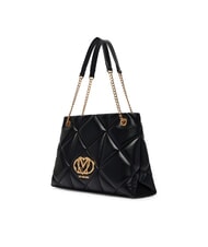 LOVE MOSCHINO EMBOSSED Quilted Shoulder bag Black - Women&rsquo;s Bags - 3