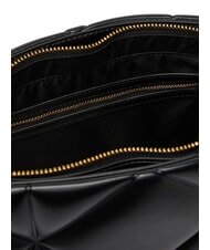 LOVE MOSCHINO EMBOSSED Quilted Shoulder bag Black - Women&rsquo;s Bags - 5