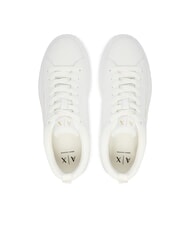 ARMANI EXCHANGE SUPER Leather sneakers brilliant white - Women&rsquo;s shoes - 4