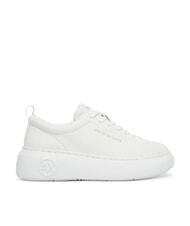 ARMANI EXCHANGE SUPER Leather sneakers brilliant white - Women&rsquo;s shoes - 2