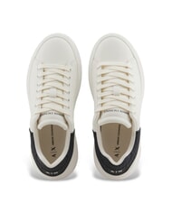 ARMANI EXCHANGE SUPER MINI-TUMBLED Sneakers off white + black - Women&rsquo;s shoes - 4