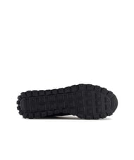 ARMANI EXCHANGE DROP MICROSUEDE Sneakers with contrasting logo navy+off-white - Men&rsquo;s shoes - 6