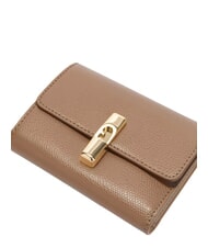 FURLA IRIDE Compact leather wallet greige+sand int. - Women&rsquo;s Wallets - 3