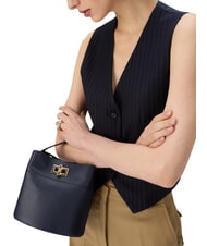 FURLA AMELIA Mini bucket bag, hand-held ink blue - Women&rsquo;s Bags - 5