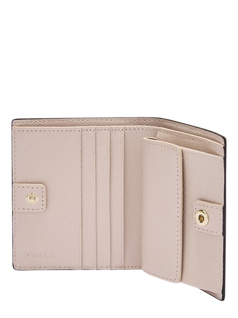 CAMELIA COMPACT Small wallet in ares leather indigo+corolla int. - Women&rsquo;s Wallets