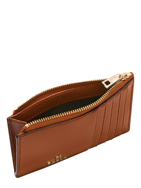 CAMELIA Flat leather wallet cognac - Women&rsquo;s Wallets