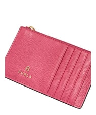 FURLA CAMELIA Flat leather wallet velvet pink - Women&rsquo;s Wallets - 4