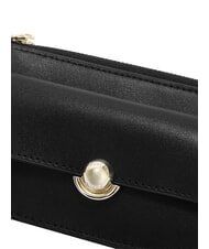 FURLA SFERA SOFT Card holder with flap, in leather Black - Women&rsquo;s Wallets - 4