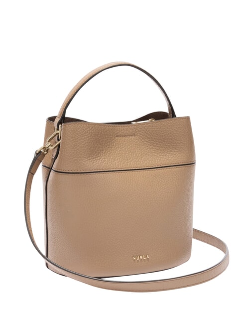 AMELIA Mini bucket bag, hand-held toffee - Women&rsquo;s Bags