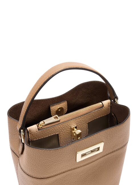 AMELIA Mini bucket bag, hand-held toffee - Women&rsquo;s Bags