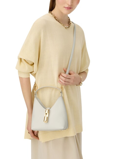 IRIDE Mini shoulder bag, in leather PANNA - Women&rsquo;s Bags
