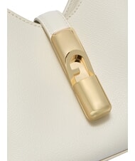 FURLA IRIDE Mini shoulder bag, in leather PANNA - Women&rsquo;s Bags - 5