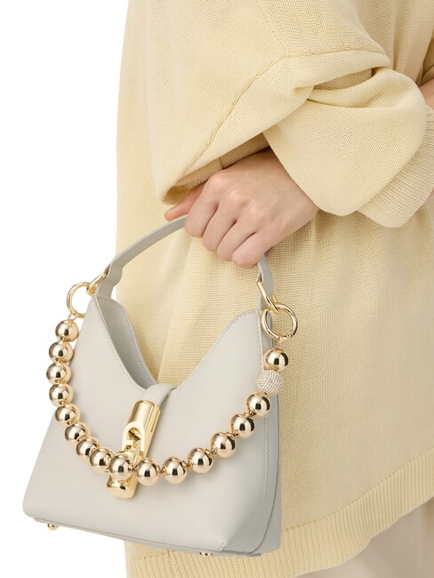 IRIDE Mini shoulder bag, in leather PANNA - Women&rsquo;s Bags
