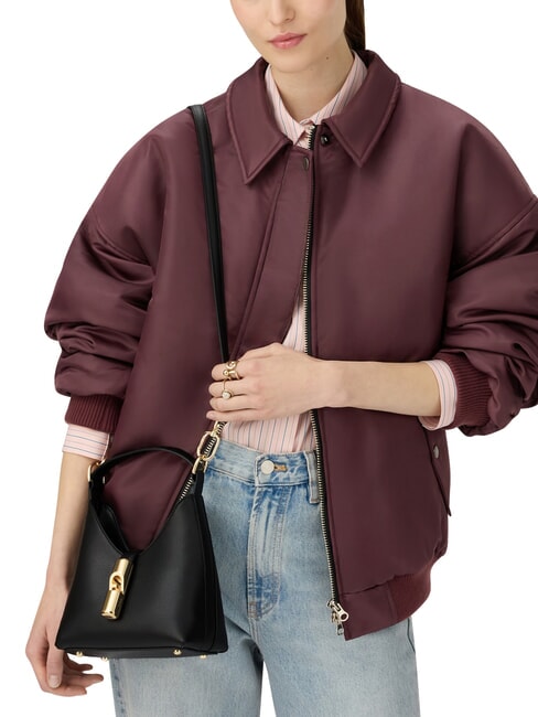 IRIDE Mini shoulder bag, in leather Black - Women&rsquo;s Bags