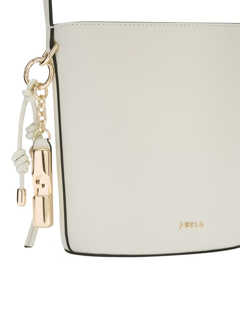 ROXIE Ares leather shoulder bucket bag PANNA - Women&rsquo;s Bags