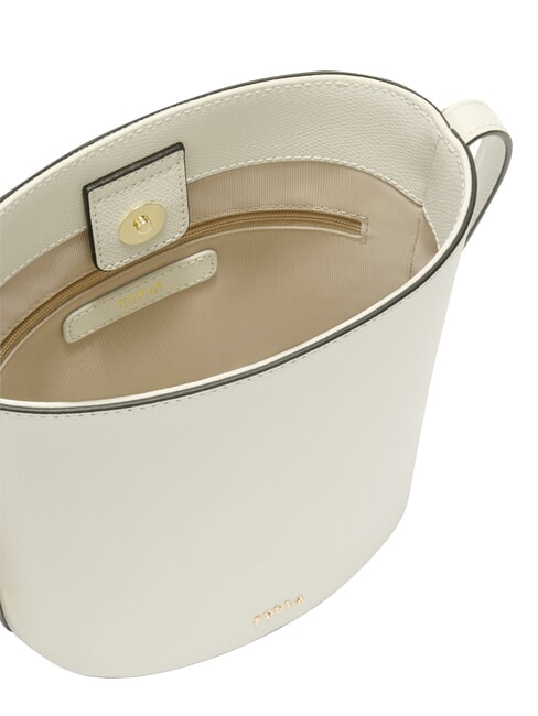 ROXIE Ares leather shoulder bucket bag PANNA - Women&rsquo;s Bags